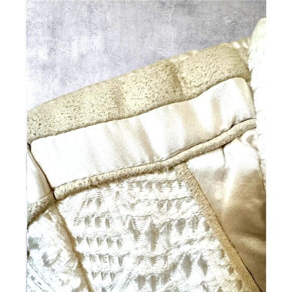 IRO Womens Felicity Jacket Ivory Size 8 ASO Kendall Jenner Silk Rocker Moto Edgy - Picture 7 of 16